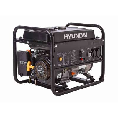 Гибридный генератор HYUNDAI HHY 3000FG + колеса hourmeter LPG kit